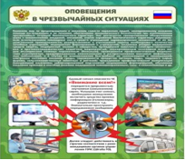 Стенд "Оповещения в чрезвычайных ситуациях" - «globural.ru» - Тихорецк
