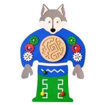 Бизиборд «Волчок- Серый Бочок» - «globural.ru» - Тихорецк