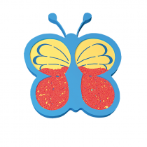 Сенсомоторное декоративно-развивающее панно "Бабочка" - «globural.ru» - Тихорецк