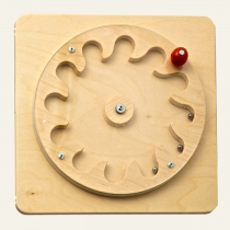 Тактильно-развивающая панель «Лабиринт-цветок» - «globural.ru» - Тихорецк