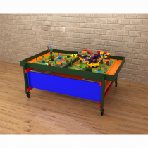 STEAM Многофункциональный стол Весёлые пчёлки оранжевый - «globural.ru» - Тихорецк