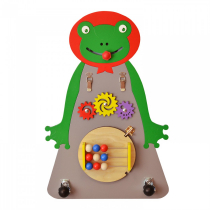 Бизиборд «Лягушка- Квакушка» - «globural.ru» - Тихорецк