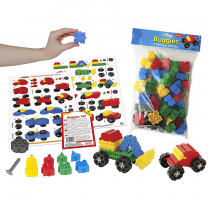 Конструктор "Транспортные средства" 64 детали - «globural.ru» - Тихорецк