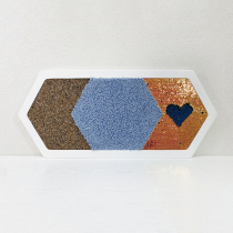 Декоративная тактильная панель 3в1 - «Пробка, Ворс, Пайетка» - «globural.ru» - Тихорецк