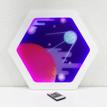 Декоративная тактильная панель с подсветкой - «Спутник» - «globural.ru» - Тихорецк