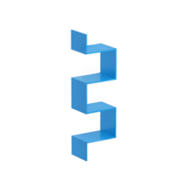 Стеллаж-полка (синий) - «globural.ru» - Тихорецк