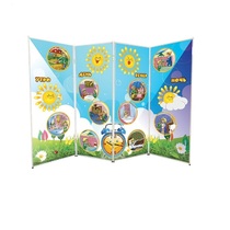 Дидактическая ширма "Время суток" - «globural.ru» - Тихорецк