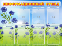 Стенд информационный с 7 карманами - «globural.ru» - Тихорецк