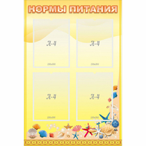 Стенд "Нормы питания" - «globural.ru» - Тихорецк