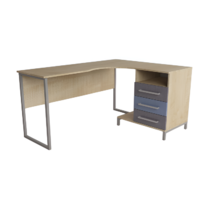 Стол рабочий для учителя с тумбой и подставкой "Умник" - «globural.ru» - Тихорецк