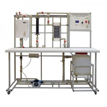 Комплект учебного оборудования "Исследование теплопередачи при вынужденном течении жидкости в трубе при ее охлаждении в условиях естественной конвекции" - «globural.ru» - Тихорецк