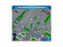 Электрифицированный магнитно-маркерный стенд "Светофорное регулирование" - «globural.ru» - Тихорецк
