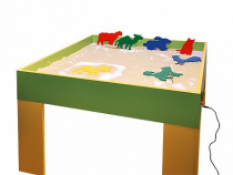 Электрифицированный световой стол "Песочница" с комплектом шаблонов для рисования - «globural.ru» - Тихорецк