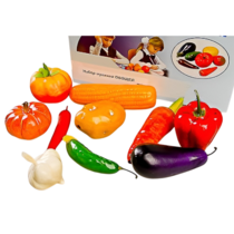 Набор муляжей овощей 10 штук - «globural.ru» - Тихорецк