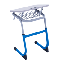 Парта одноместная регулируемая по высоте с углом наклона столешницы - «globural.ru» - Тихорецк