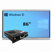 Интерактивная панель 86" (встроенный ПК Win10, Intel i5) - «globural.ru» - Тихорецк