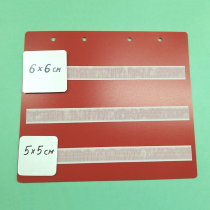 КРАСНЫЙ лист-вкладыш в папку ПЕКС БОЛЬШАЯ для карточек 5*5 и 6*6 см - «globural.ru» - Тихорецк