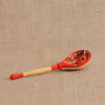 Музыкальная ложка с Хохломской и Городецкой росписью - «globural.ru» - Тихорецк