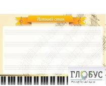 Стенд "Нотный стан" - «globural.ru» - Тихорецк