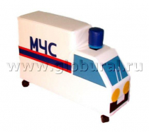 Напольная мягкая игрушка «МЧС» каталка - «globural.ru» - Тихорецк