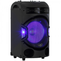 Переносная мобильная акустическая система с возможностью подключения микрофона и проигрывания аудиофайлов с флеш-накопителя мощностью не менее 250 Вт - «globural.ru» - Тихорецк