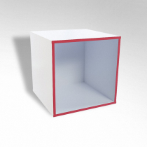 Открытая настенная полка-секция ТР1 ЛДСП  - «globural.ru» - Тихорецк