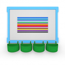 Комплект стены для конструирования Botzees с деревянной основой - «globural.ru» - Тихорецк
