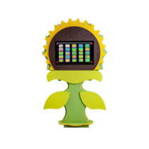 Интерактивная напольная пристенная доска «Подсолнух»  - «globural.ru» - Тихорецк