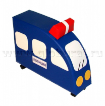 Напольная мягкая игрушка «Полиция»  каталка - «globural.ru» - Тихорецк