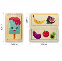Набор стеновых панелей «Милая еда - Радуга вкуса» - «globural.ru» - Тихорецк