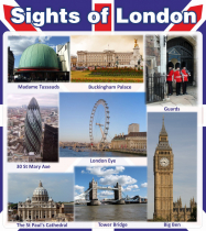 Стенд "Sights of london" - «globural.ru» - Тихорецк