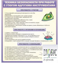 Стенд "Техника безопасности при работе с утюгом" - «globural.ru» - Тихорецк