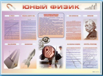 Стенд-уголок "Юный физик" - «globural.ru» - Тихорецк