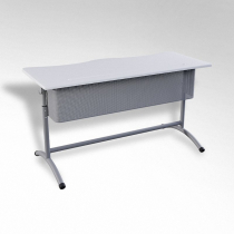 Стол 'Формула ТР' 2-х местный регулируемый - «globural.ru» - Тихорецк