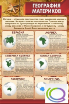 Стенд "География материков" - «globural.ru» - Тихорецк
