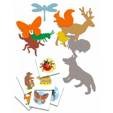 Комплект "Мир диких животных" - «globural.ru» - Тихорецк