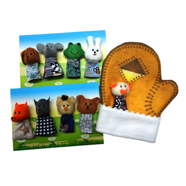 Набор пальчиковых кукол к сказке "Рукавичка" - «globural.ru» - Тихорецк