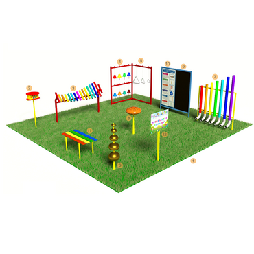 Музыкальная площадка (комплект Оптима без ограждения) - «globural.ru» - Тихорецк