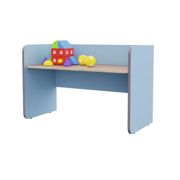 Стол для речевых игр из коллекции «НЕГА» (цвет голубой) - «globural.ru» - Тихорецк