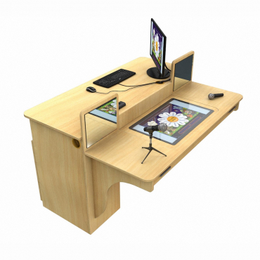 Профессиональный мультимедийный интерактивный развивающий логопедический стол Logo 25 - «globural.ru» - Тихорецк