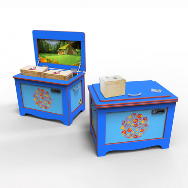 Дидактический развивающий "Сундучок логопеда" - «globural.ru» - Тихорецк