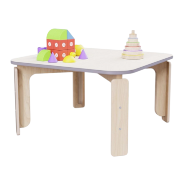 Квадратный растущий стол из коллекции «НЕГА» р.гр. 0-1 (цвет бежевый) - «globural.ru» - Тихорецк