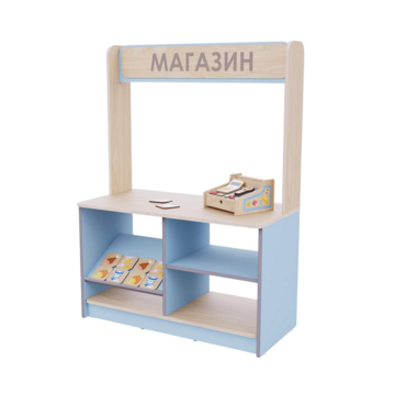 Магазин из коллекции «НЕГА» (голубой) - «globural.ru» - Тихорецк