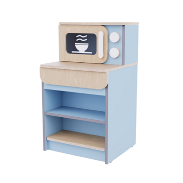 Модуль с микроволновкой из коллекции «НЕГА» (голубой) - «globural.ru» - Тихорецк