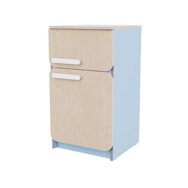 Холодильник из коллекции «НЕГА» (голубой) - «globural.ru» - Тихорецк