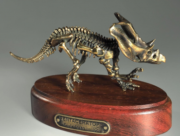 Модель скелета динозавра Pentaceratops - «globural.ru» - Тихорецк