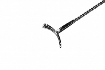 Зонд постановочный "Бабочка" на витой ручке с колечком - «globural.ru» - Тихорецк