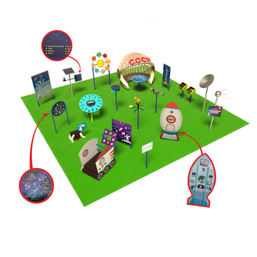 Космическая площадка (комплект Премиум без ограждения) - «globural.ru» - Тихорецк