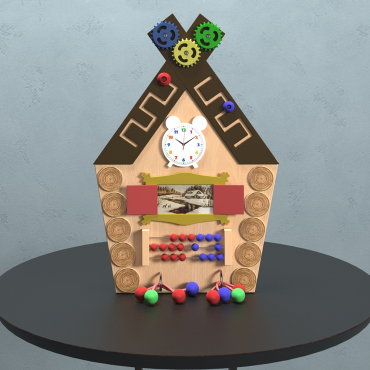 Бизиборд "Сказочный теремок" - «globural.ru» - Тихорецк