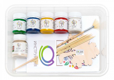 Набор ЭБРУ Start 5 цветов - «globural.ru» - Тихорецк